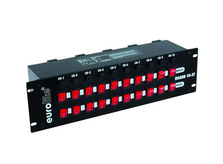 EUROLITE Board 10-ST with 10x safety-plug 